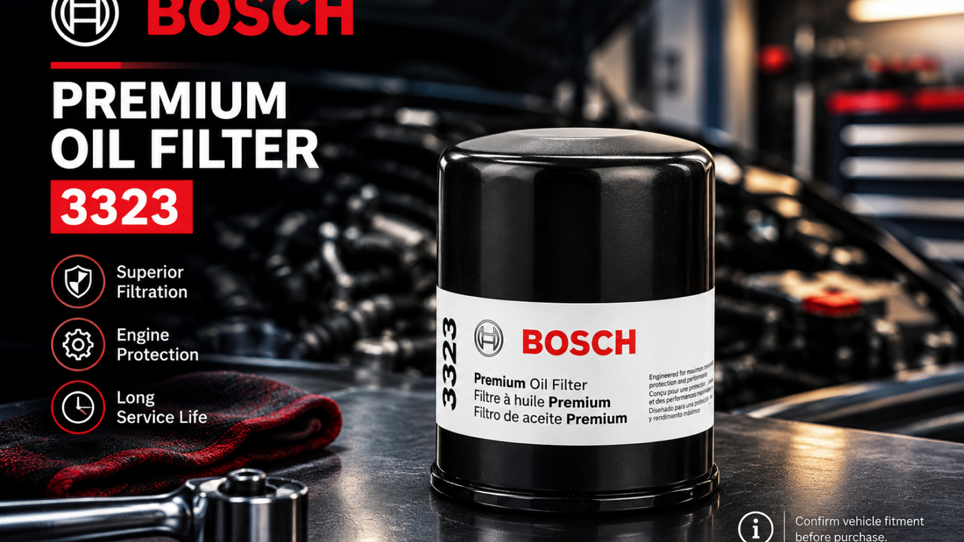 Bosch Premium Oil Filter Workshop Ad