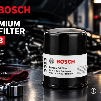 Bosch Premium Oil Filter Workshop Ad