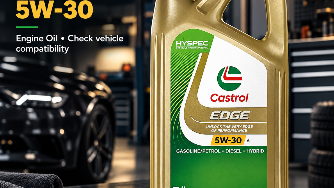 Castrol EDGE Oil in a Cinematic Garage