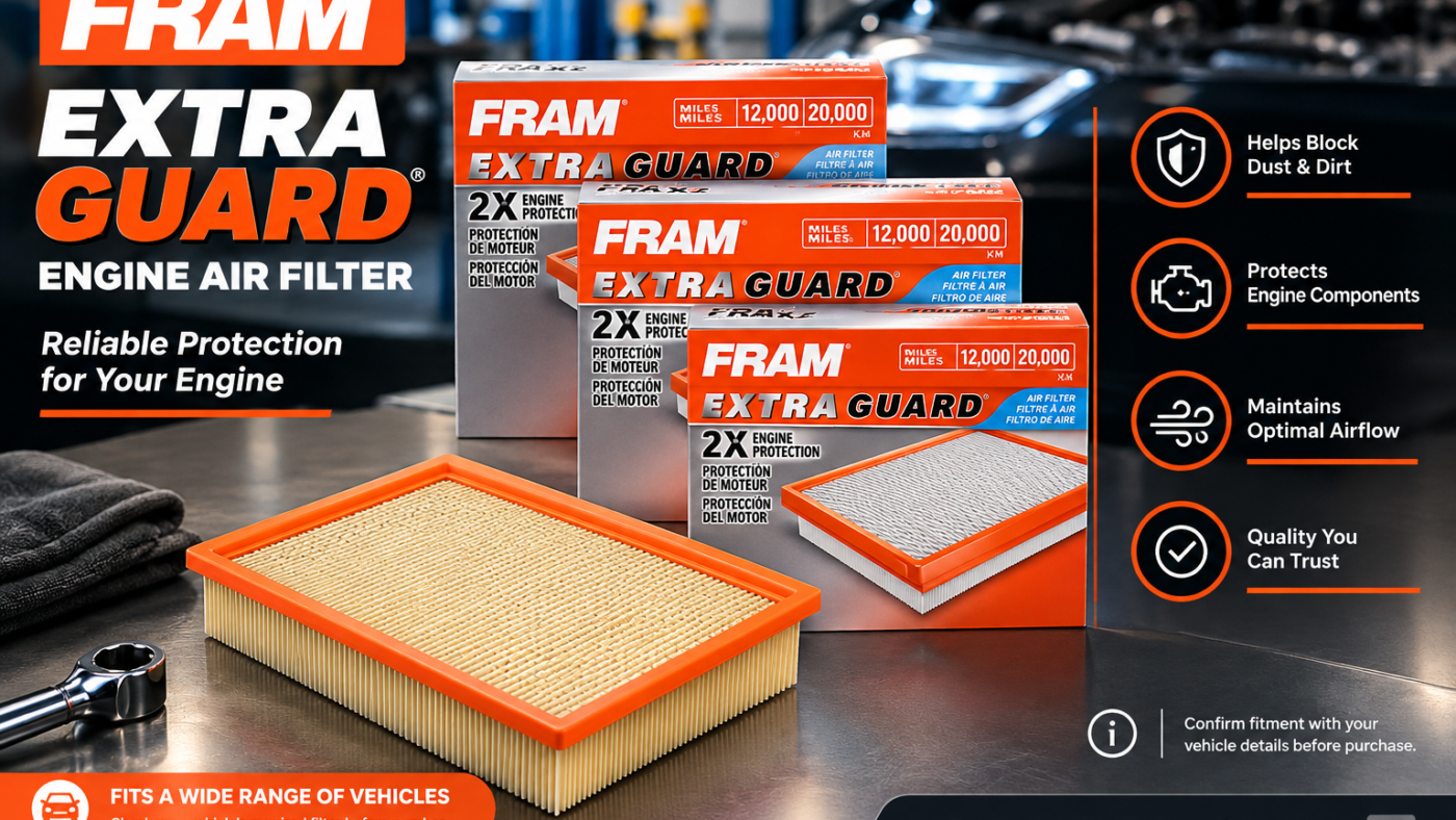 FRAM Extra Guard Air Filter Advertisement