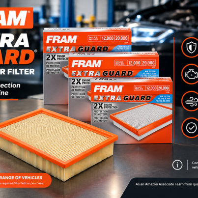 FRAM Extra Guard Air Filter Advertisement