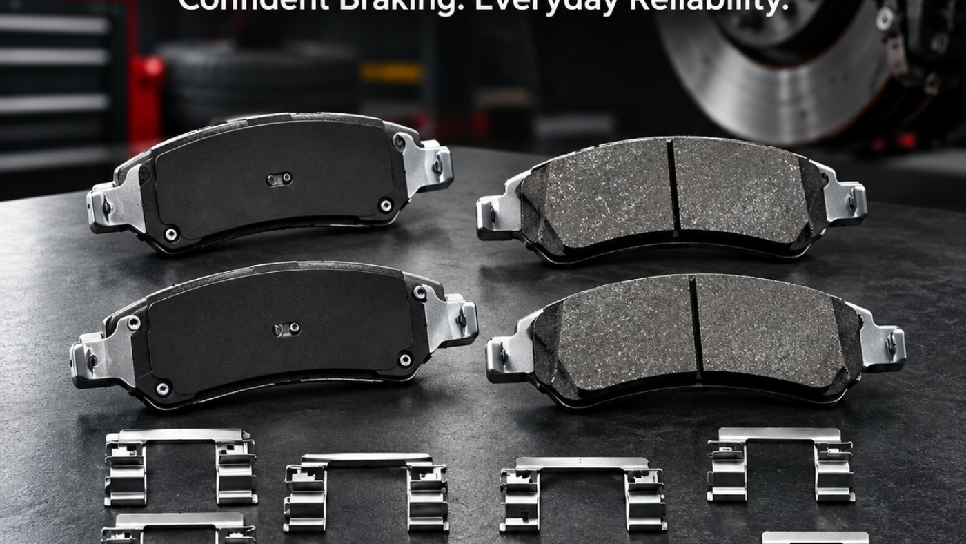 Professional Brake Pad Kit Showcase