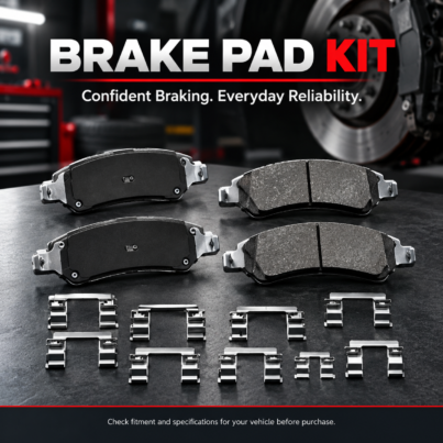 Professional Brake Pad Kit Showcase