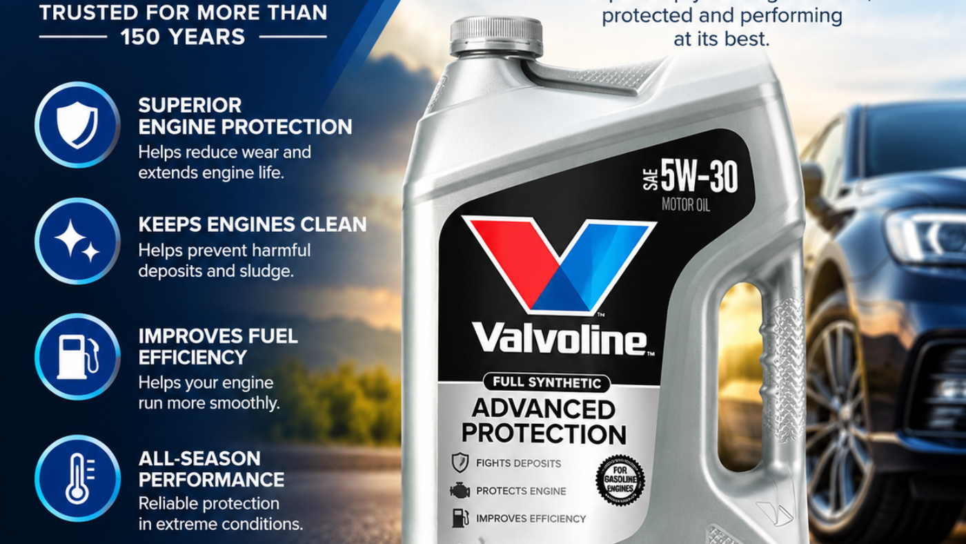 Valvoline Advanced Protection Motor Oil Ad
